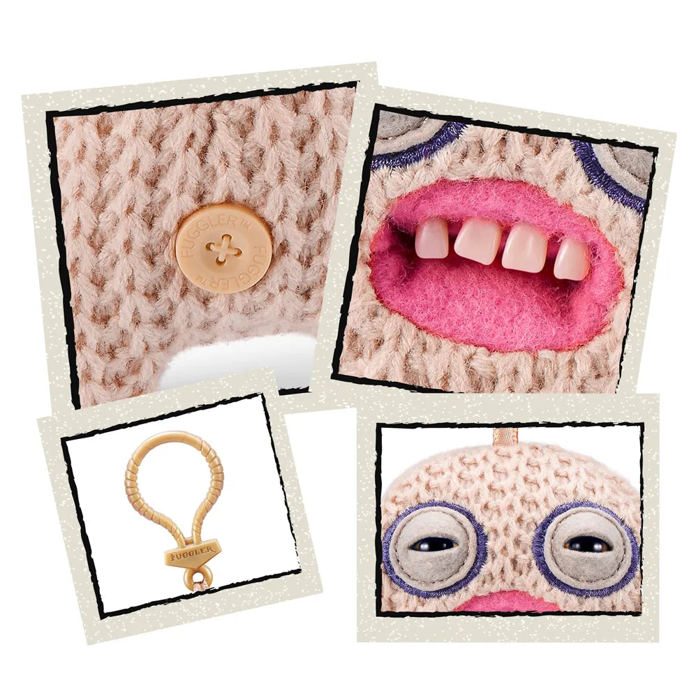 Chaveiro de Pelúcia Fuggler Key Rings 13cm - Mr Needles-thumbmail-4