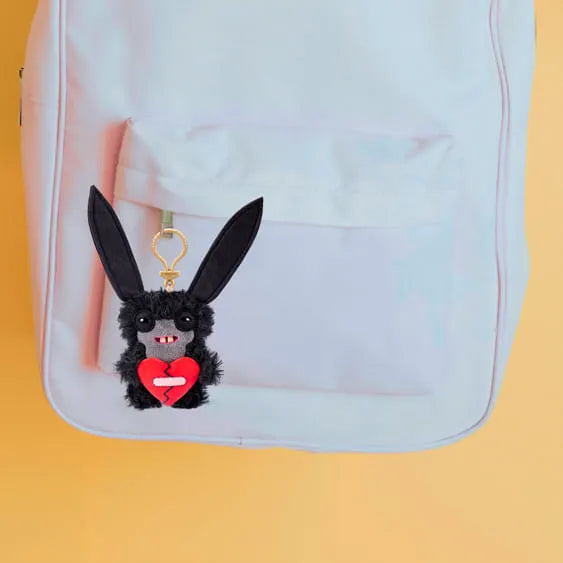 Chaveiro de Pelúcia Fuggler Key Rings 13cm - Lord Long Ears Preto-thumbmail-3
