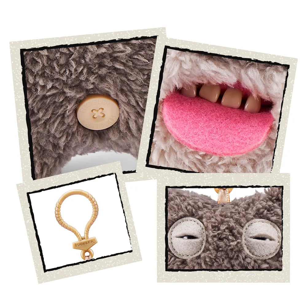 Chaveiro de Pelúcia Fuggler Key Rings 13cm - Scarescome Square Bear-thumbmail-4