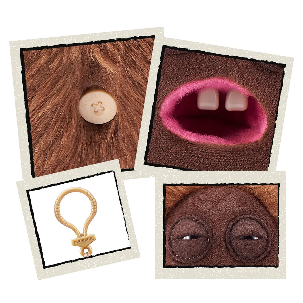 Chaveiro de Pelúcia Fuggler Key Rings 13cm - Hedge Grog-thumbmail-4