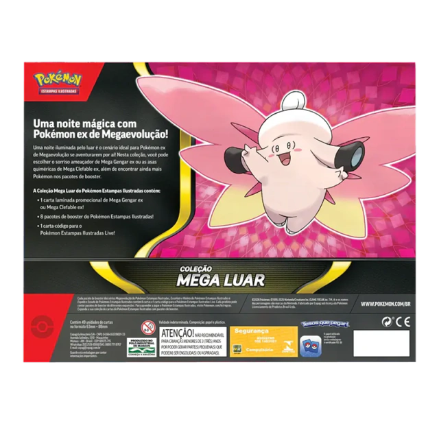 Kit com 2 Box Coleção Mega Luar - Mega Gengar EX e Mega Clefable EX-thumbmail-3