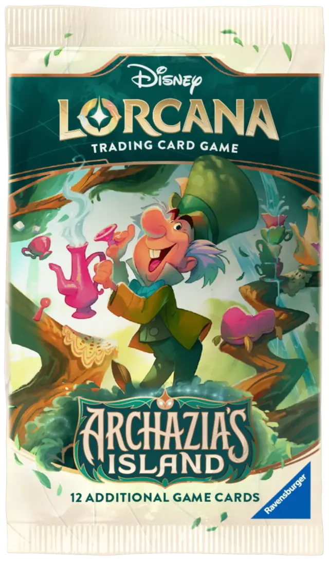 Kit 3 Booster Disney Lorcana Archazia's Island Set 7 Original Lacrado-thumbmail-3