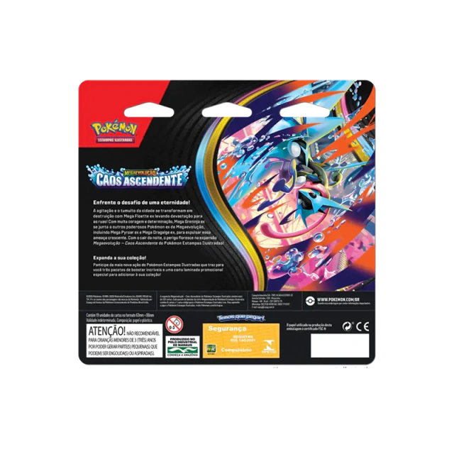 Kit com 2 Blister Triplo Caos Ascendente Charmeleon Pokémon Megaevolução-thumbmail-2