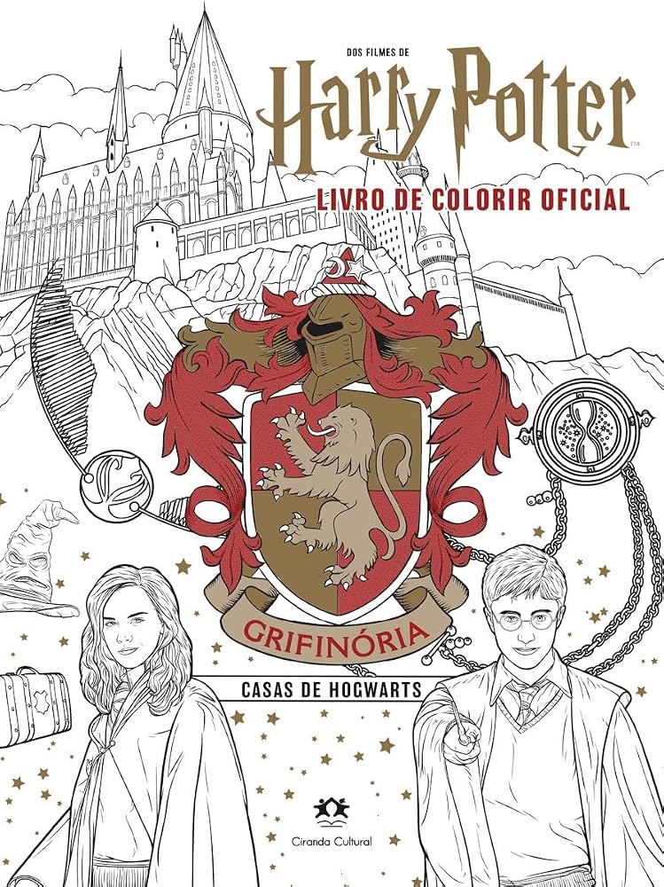 Livro de Colorir Harry Potter Grifinória-thumbmail-1