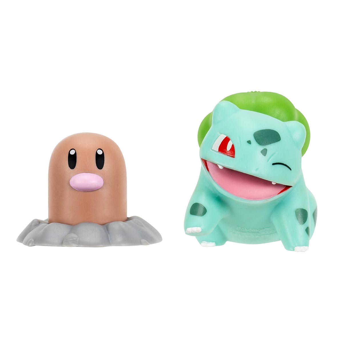 2 Bonecos de Batalha Diglett + Bulbasaur - Pokémon-thumbmail-2