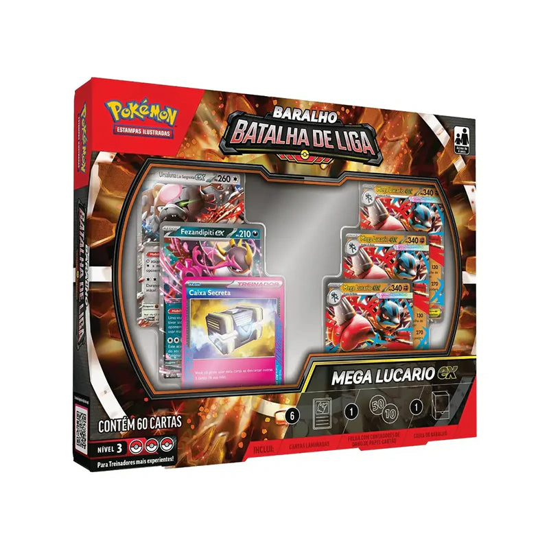 Baralho Batalha de Liga - Mega Lucario Ex
