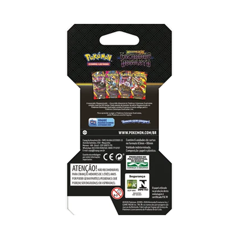 Blister Unitário Pokémon - Escuridão Absoluta-thumbmail-5