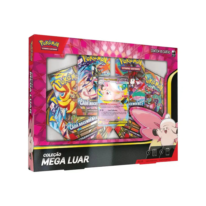 Box Coleção Mega Luar - Mega Clefable Ex