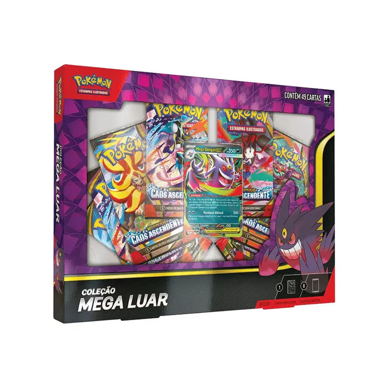 Box Coleção Mega Luar - Mega Gengar Ex