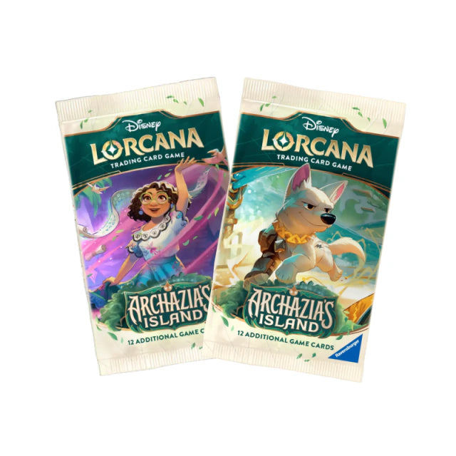 Kit 2 Booster Disney Lorcana Archazia's Island Set 7 Original Lacrado