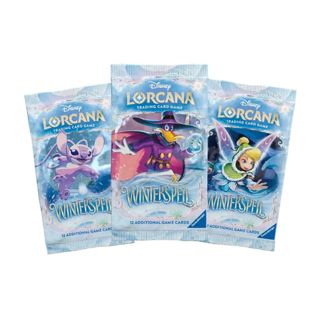 Kit 3 Booster Disney Lorcana Winterspell Set 11 Original Lacrado