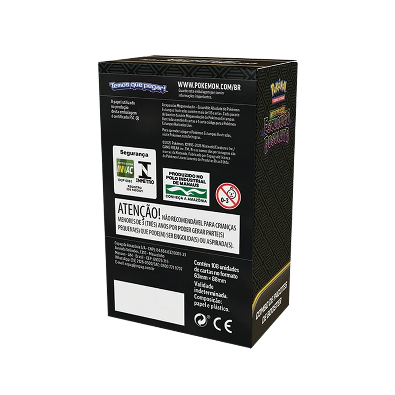 Combo de Boosters Escuridão Absoluta Pokémon TCG – 18 Boosters-thumbmail-6