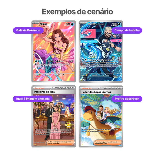 2 Cartas Pokémon Personalizadas + Brinde-thumbmail-3