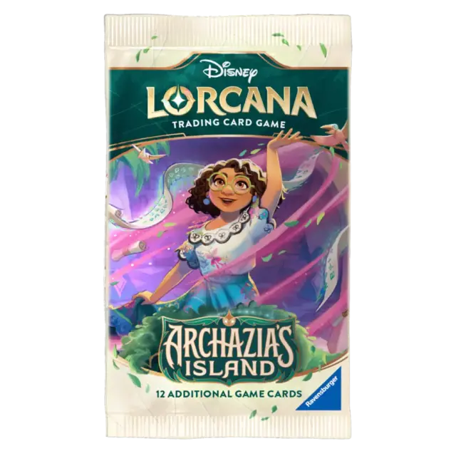 Kit 3 Booster Disney Lorcana Archazia's Island Set 7 Original Lacrado-thumbmail-2