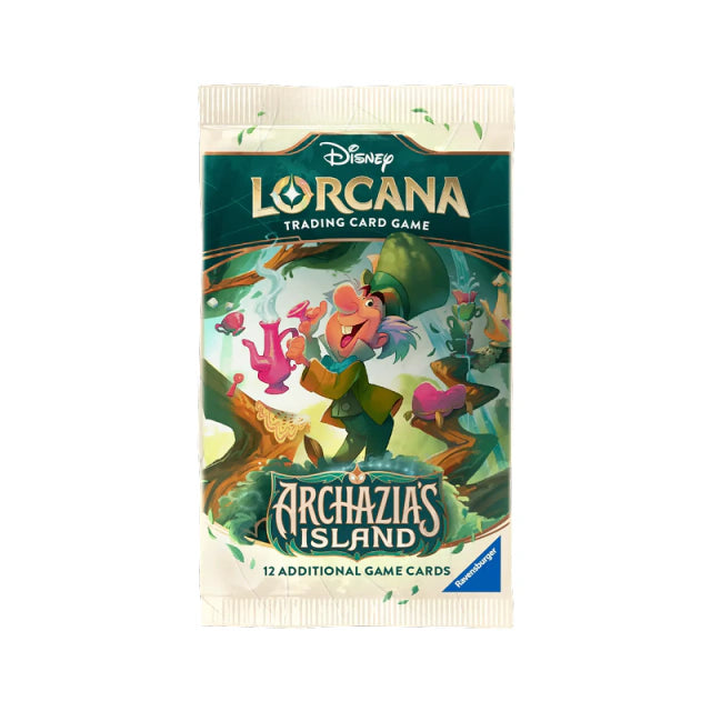 Booster Disney Lorcana Archazia's Island Set 7 com 12 Cartas Original Lacrado-thumbmail-2