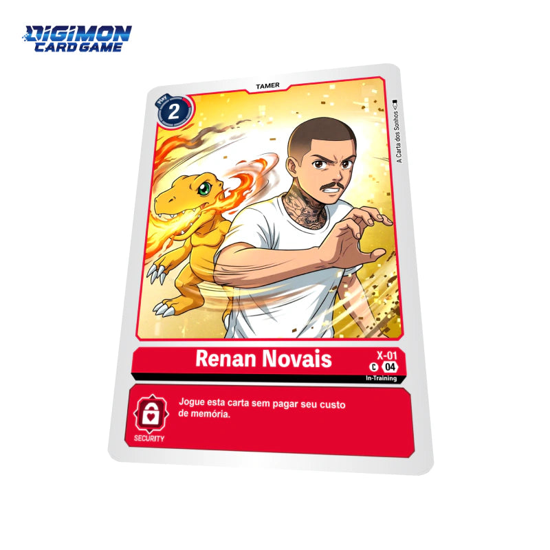 Carta Digimon Personalizada - Carta Individual