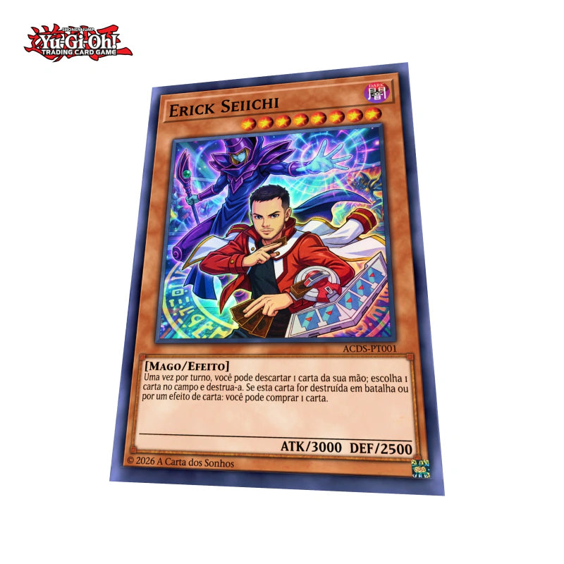 Carta Yu-Gi-Oh! Personalizada - Carta Individual
