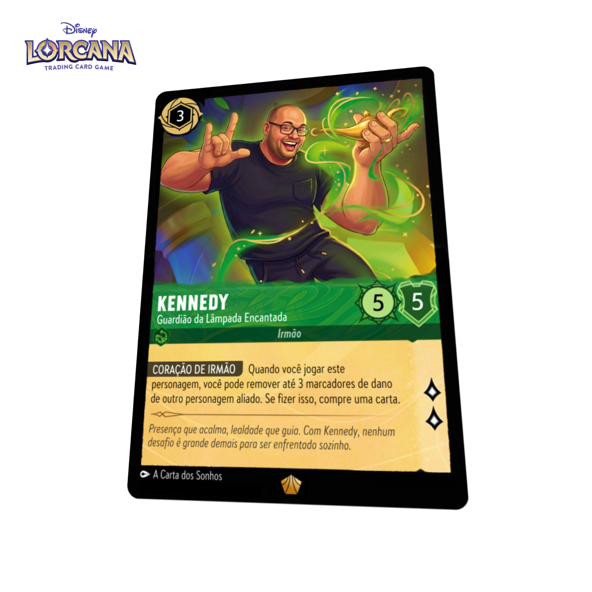 Carta Lorcana Personalizada - Holográfica