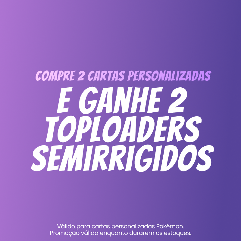 2 Cartas Pokémon Personalizadas + Brinde-thumbmail-2
