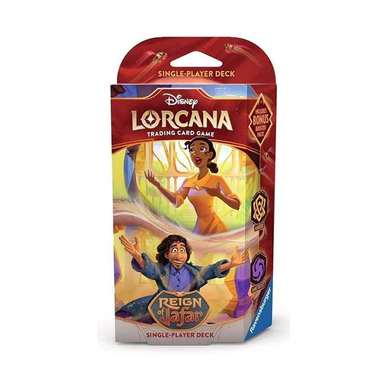 Starter Deck Disney Lorcana Tiana & Bruno Set 8 Reign of Jafar